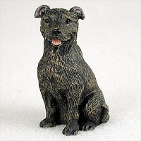 miniatuur Staffordshire Terriër brindle