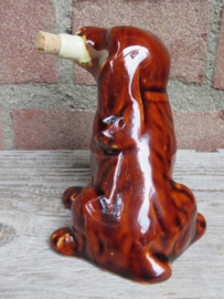 vintage whiskyflacon Engelse Cocker spaniel