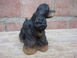 beeldje Amerikaanse Cocker spaniel black & tan