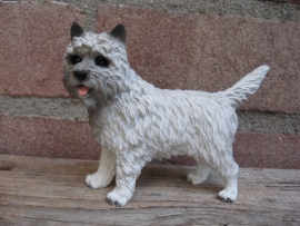 beeldje Cairn Terrier grijs