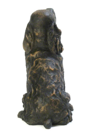 asbeeld/urn Engelse Cocker spaniel | 29 cm