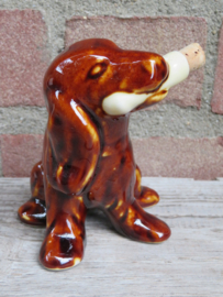 vintage whiskyflacon Engelse Cocker spaniel