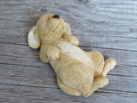 (nieuw)vintage beeldje Labrador blond