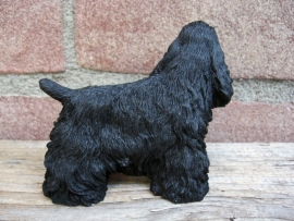 beeldje Amerikaanse Cocker spaniel zwart