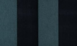 18109 Stripe Velvet and Lin Bottle Green Flamant Suite III