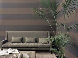 30004 Grande Stripe Tartuffo et Noire de Lune Flamant Suite II Les Rayures