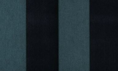 18109 Stripe Velvet and Lin Bottle Green Flamant Suite III