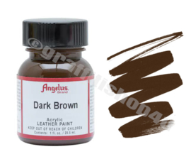 Angelus Leerverf 29ml  Dark Brown