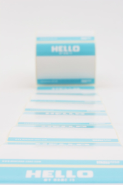 Hello My Name is Stickers 500st.