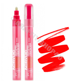 Montana Acrylic Marker 2mm Fire Red