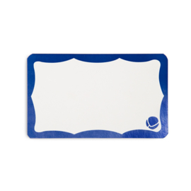 WTF Eggshell Stickers Blue frame 50st + Marker