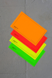 Montana Neon Blank Sticker 100st
