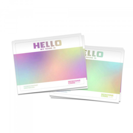 Montana Hello-Gram  Non-Eggshell Stickers 50st.