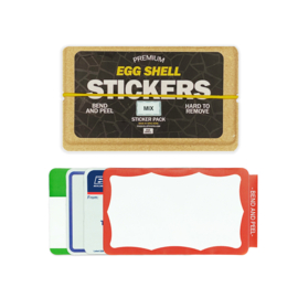 Egg Shell Stickers Classic Mix 80 Stuks