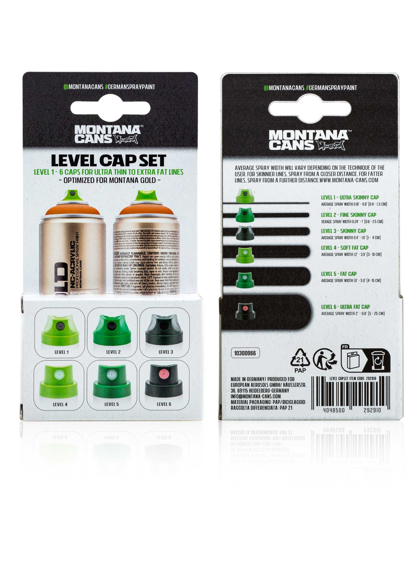 Montana Cap Set Level 1-6