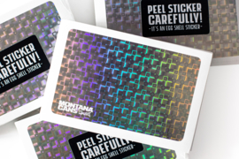 Montana 3D Hologram Eggshell Stickers 50st.