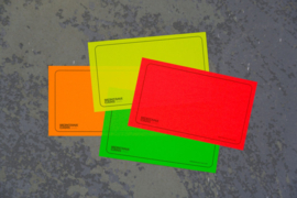 Montana Neon Blank Sticker 100st