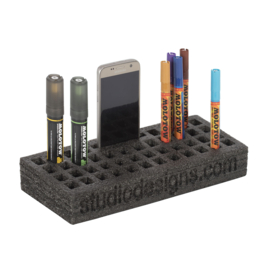 Studio Designs Foam Organiser Tray with 44 Slots, 2St.