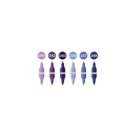 Molotow ONE4ALL Twin Marker Violet Set