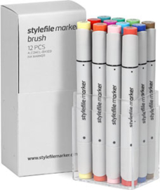 Stylefile Brushmarkers Main Kit B 12 stuks