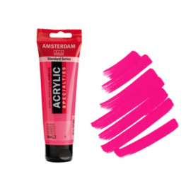 Amsterdam Acryl 120ml Fluor Rose