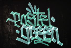 Montana Marble Effect Pastel Green
