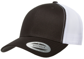 Flexfit Retro Trucker Cap 2-Tone Black