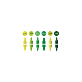 Molotow ONE4ALL Twin Marker Green Set