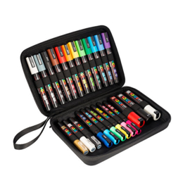 Posca Set 24 Rubberen etui