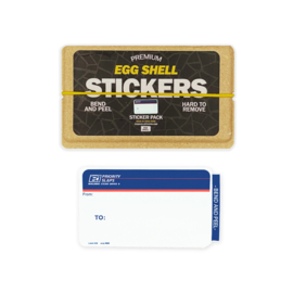 Egg Shell Stickers Priority 80 Stuks