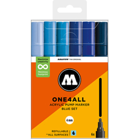 Molotow 227HS Blue Set 6st.