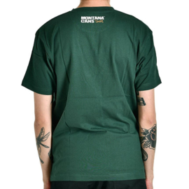 Montana T-Shirt Typo+Logo Green