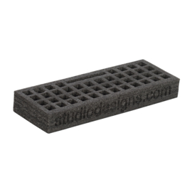 Studio Designs Foam Organiser Tray with 44 Slots, 2St.