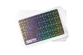 Montana 3D Hologram Eggshell Stickers 50st.