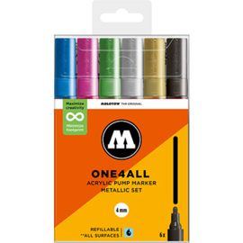 Molotow 227HS Metallic Set  6st.