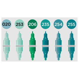 Molotow ONE4ALL Twin Marker Tropical Set