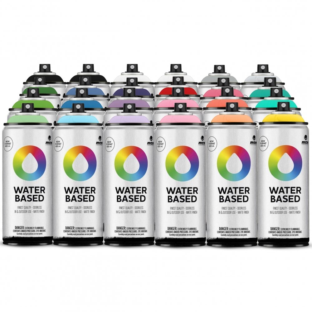 MTN Water Based 24x 400ml Workshop Set