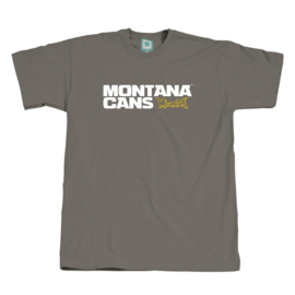 Montana T-Shirt Typo+Logo  Meteorite