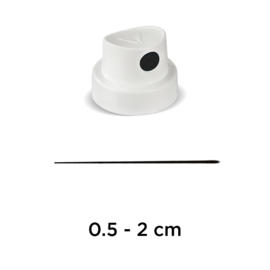 Molotow Super Skinny White/Black
