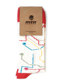 MTN Sokken Metro Wit