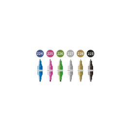 Molotow ONE4ALL Twin Marker Metallic Set