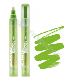 Montana Acrylic Marker 2mm Shock Green Light