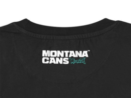 Montana T-Shirt Typo+Logo Black