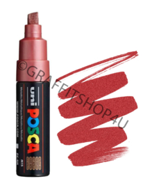 Posca PC8K Metallic Rood