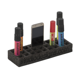 Studio Designs Foam Organiser Tray with 24 Slots, 2St.