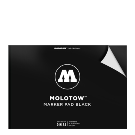 Molotow Marker Pad  Black A4