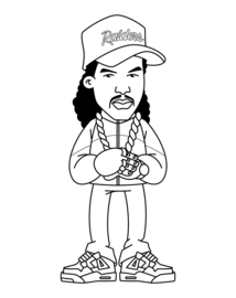 Hip Hop Coloring Book: West Coast Edition