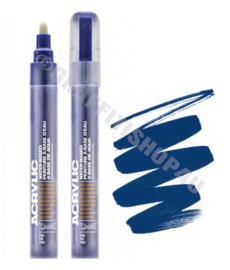 Montana Acrylic Marker 2mm Shock Blue Dark