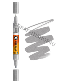 Molotow Acrylic Twin Metallic Silver