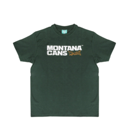 Montana T-Shirt Typo+Logo Green